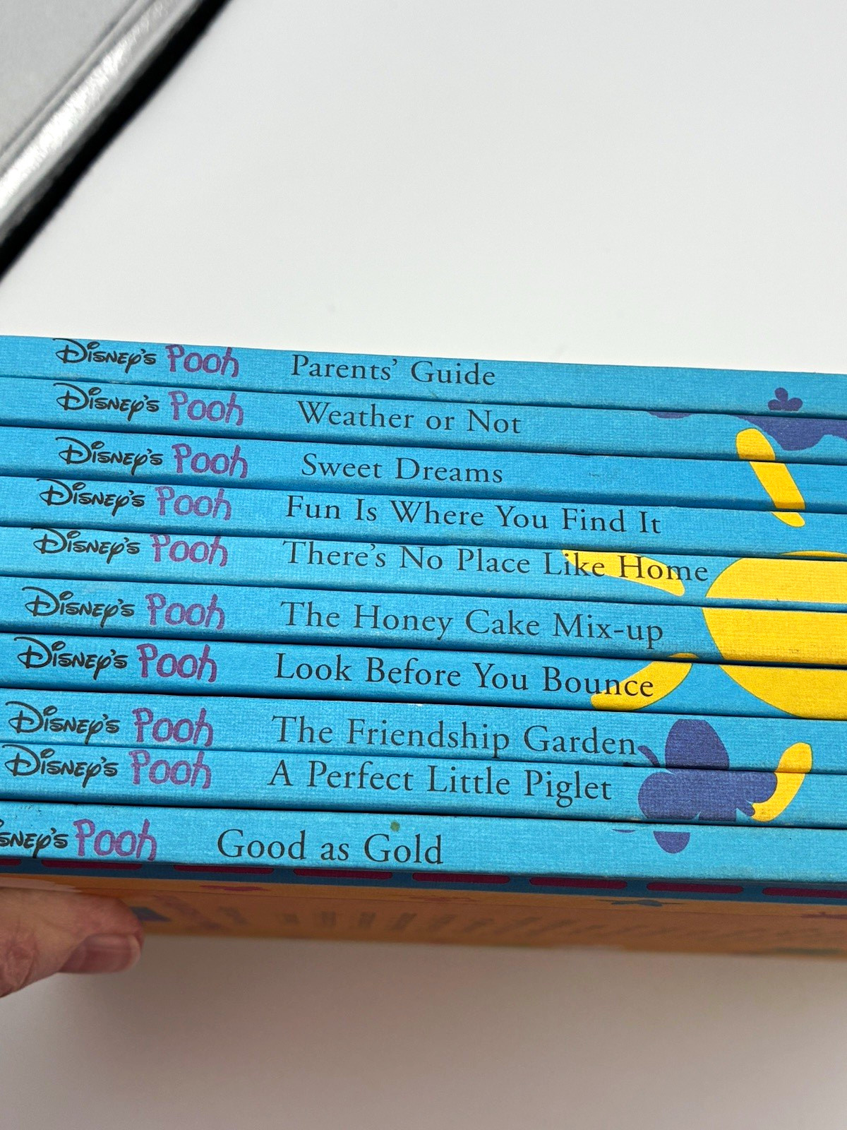 Disney Winnie the Pooh Out & About With Pooh Grow & Learn Library Books Lot 10