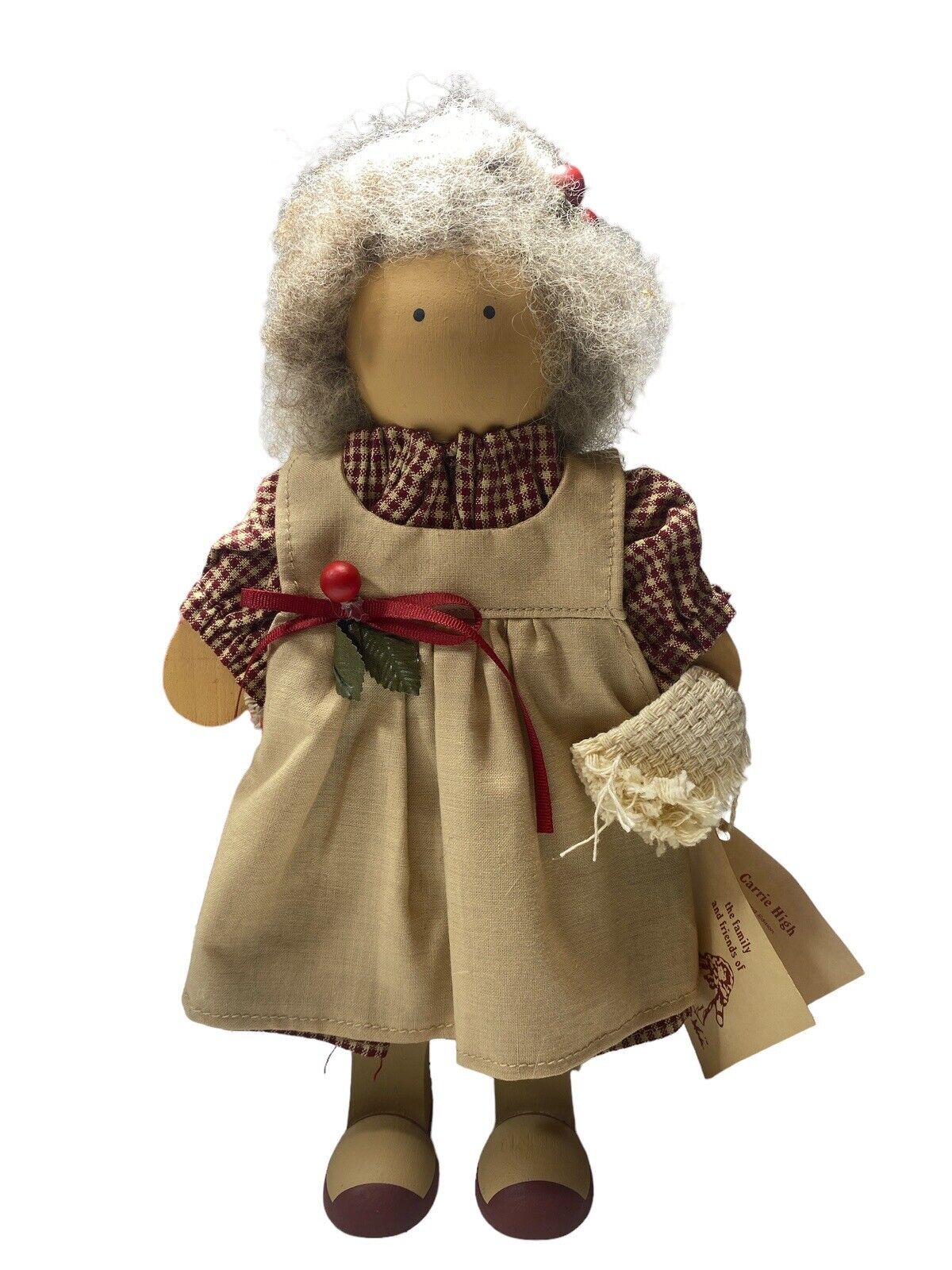 Lizzie High Wooden Doll 10\