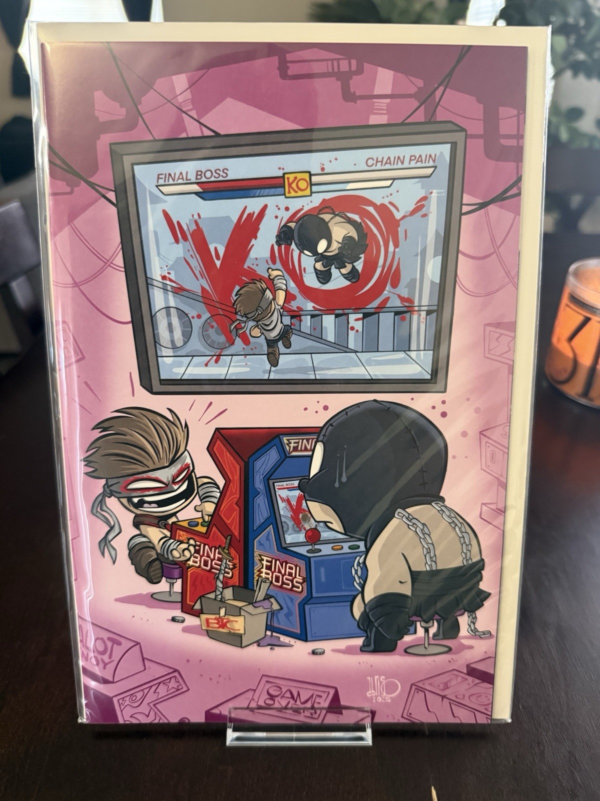 Final Boss 1 Singapore Comic Con Freeley Abrigo Virgin Variant Limited To 300 NM Final Boss 1 Singapore Comic Con Freeley Abrigo Virgin Variant Limited To 300 NM