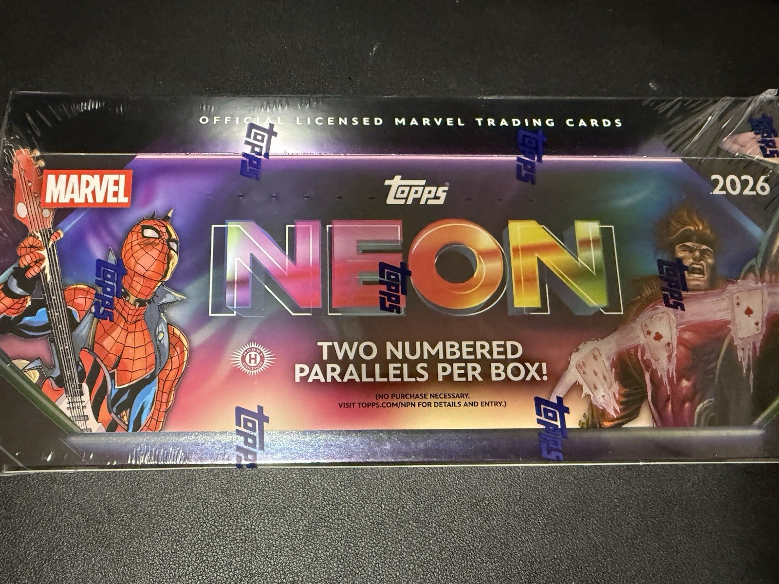 🔥 2026 Topps Marvel Neon Hobby Box Factory Sealed New In Hand Ships Today 🔥 2026 Topps Marvel Neon Hobby Box Factory Sealed New In Hand Ships Today