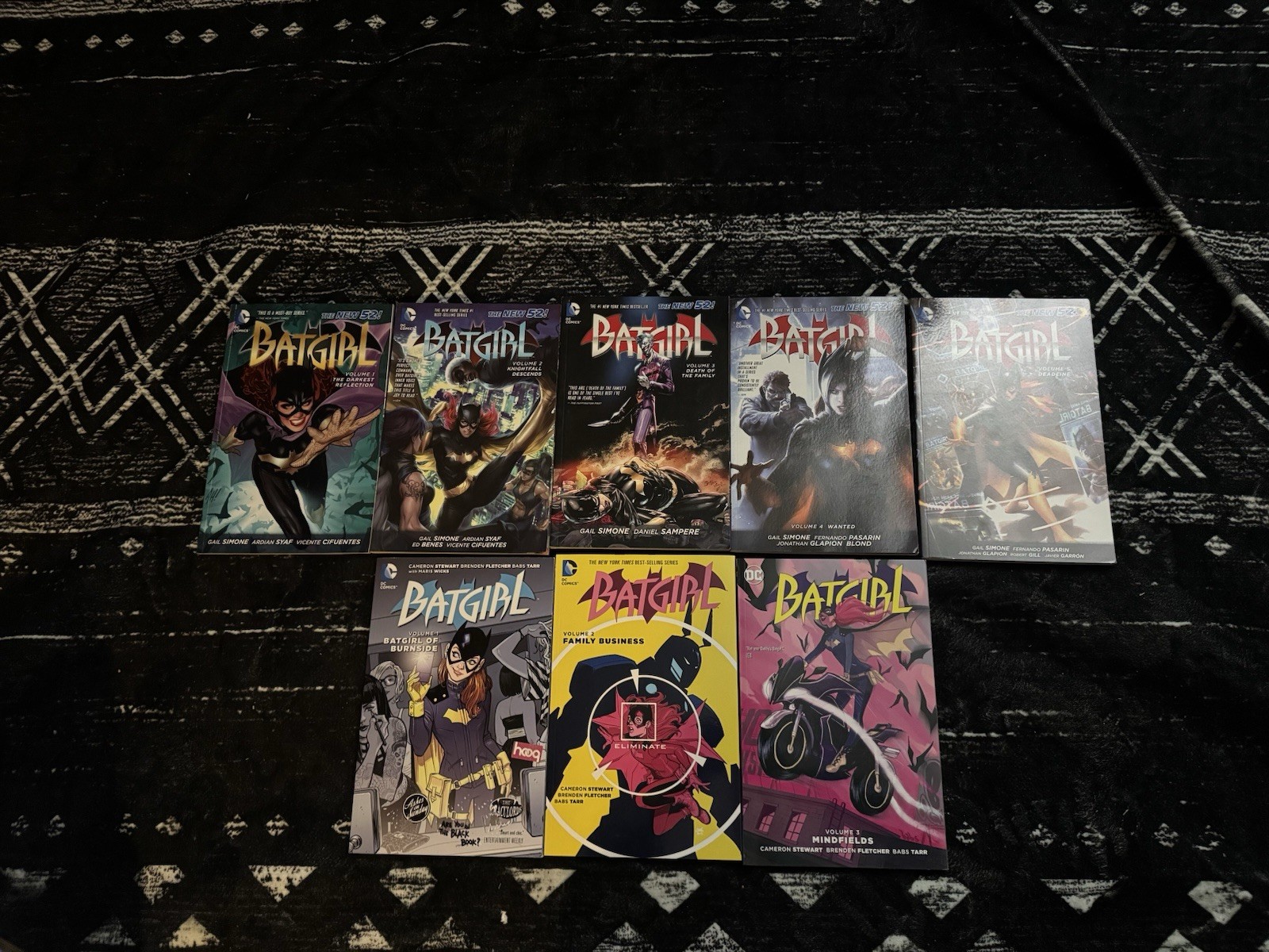 DC Comics Batgirl The New 52 TPB Lot Simone Vol. 1-5 and Stewart Vol. 1-3