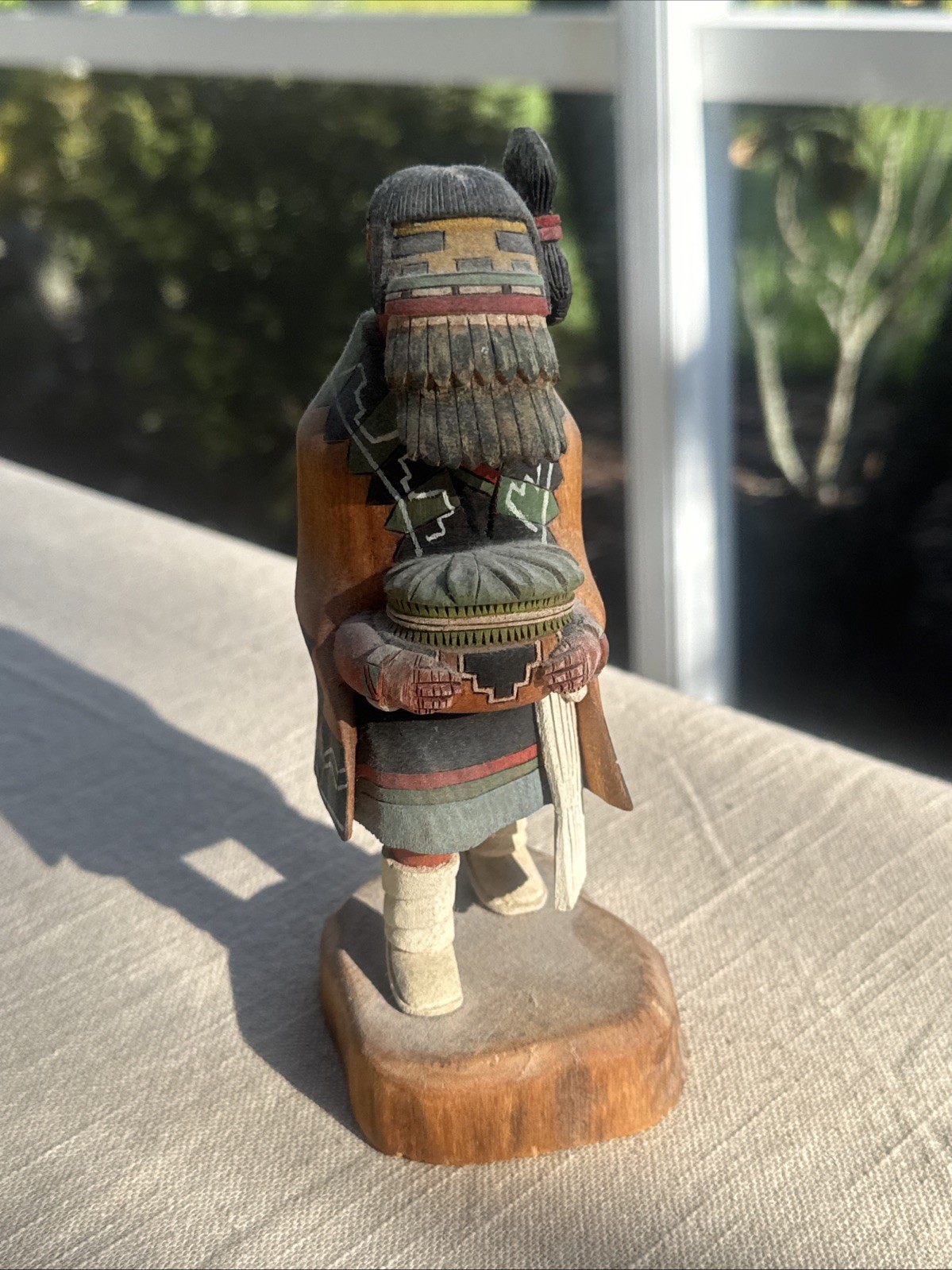Vintage Original Joseph M. Torivio Jr. Signed Hopi Ahol Mana Kachina Vintage Original Joseph M. Torivio Jr. Signed Hopi Ahol Mana Kachina