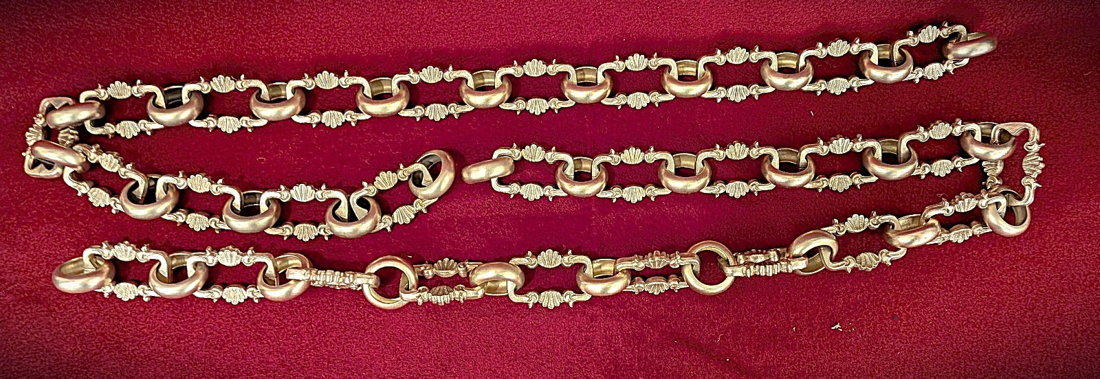 Antique Bronze  Brass chandelier Hanging chain 72 Inches