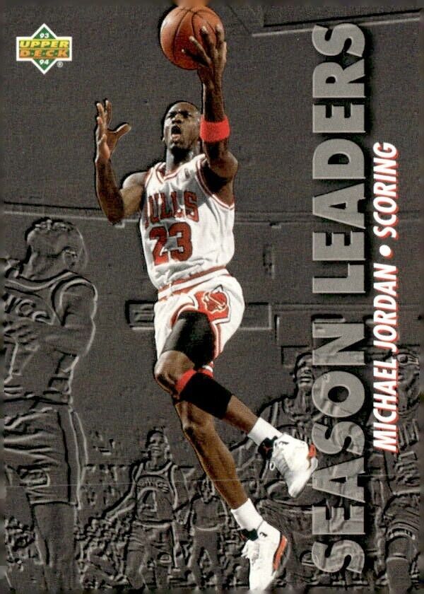 1993-94 Upper Deck Michael Jordan Season Leaders #166 Bulls