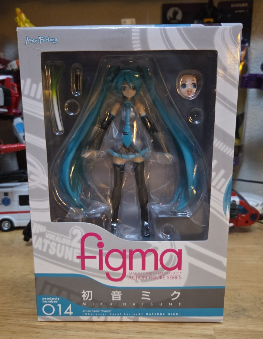 Figma Max Factory #14 Hatsune Miku Action Figure New/Open Box Figma Max Factory #14 Hatsune Miku Action Figure New/Open Box