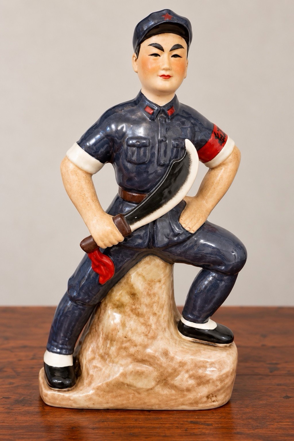 VTG Chinese Art collection Porcelain statue Cultural Revolution collectible VTG Chinese Art collection Porcelain statue Cultural Revolution collectible