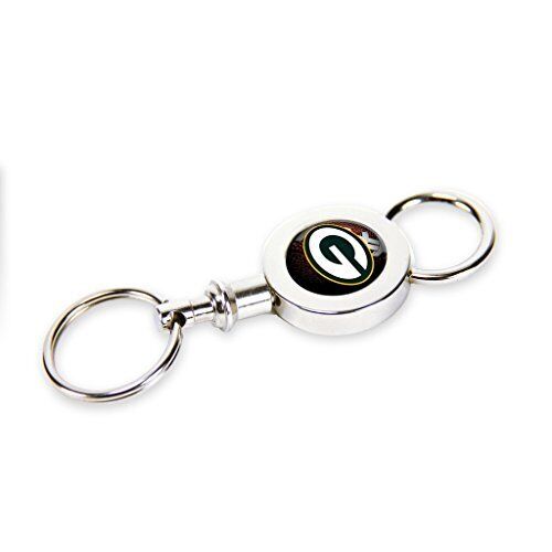 Rico NFL Officially Licensed Green Bay Packers Quick Release Key Chain
