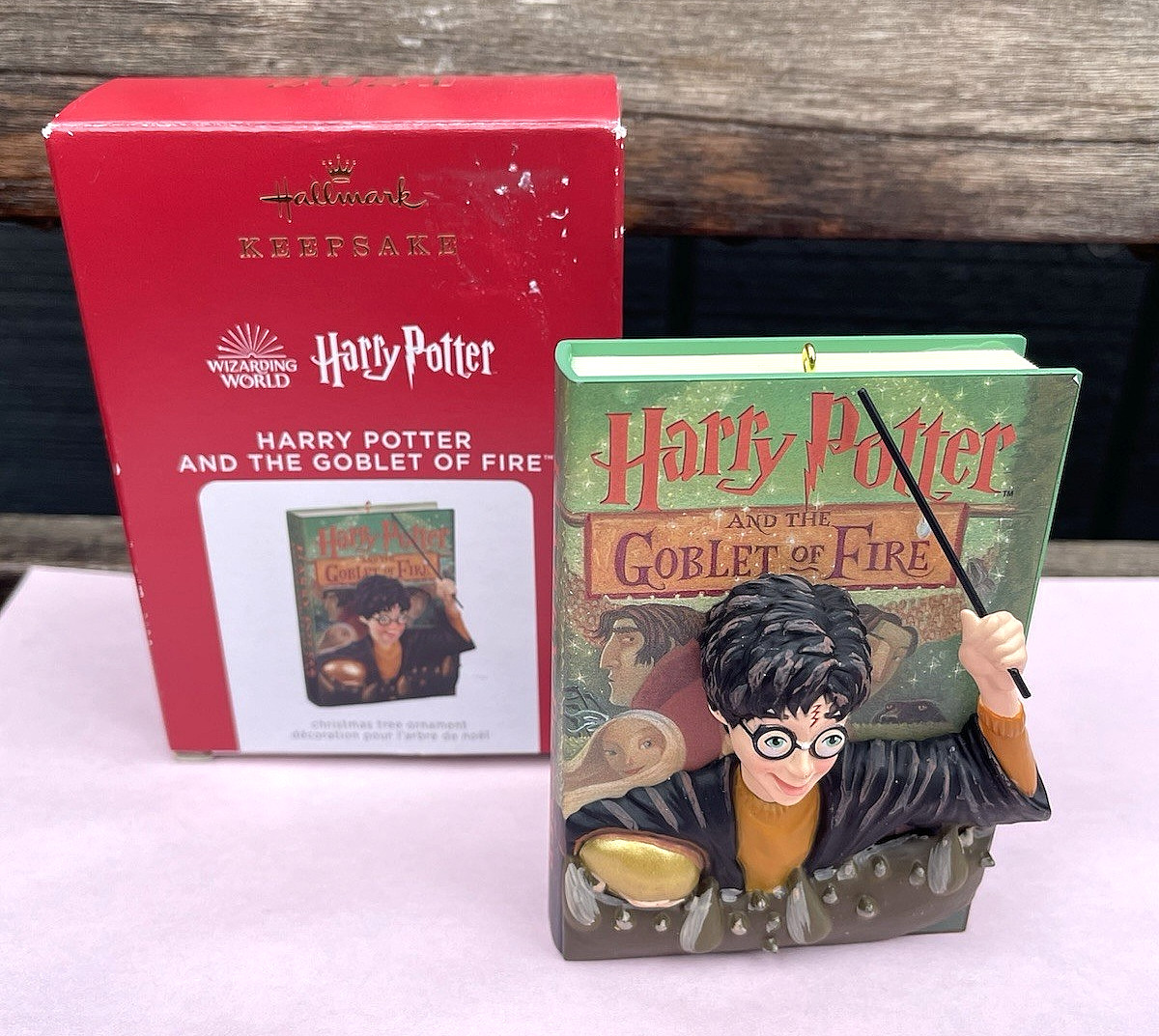 Hallmark Keepsake Christmas Ornament 2021 Harry Potter & The Goblet Of Fire NIB Hallmark Keepsake Christmas Ornament 2021 Harry Potter & The Goblet Of Fire NIB