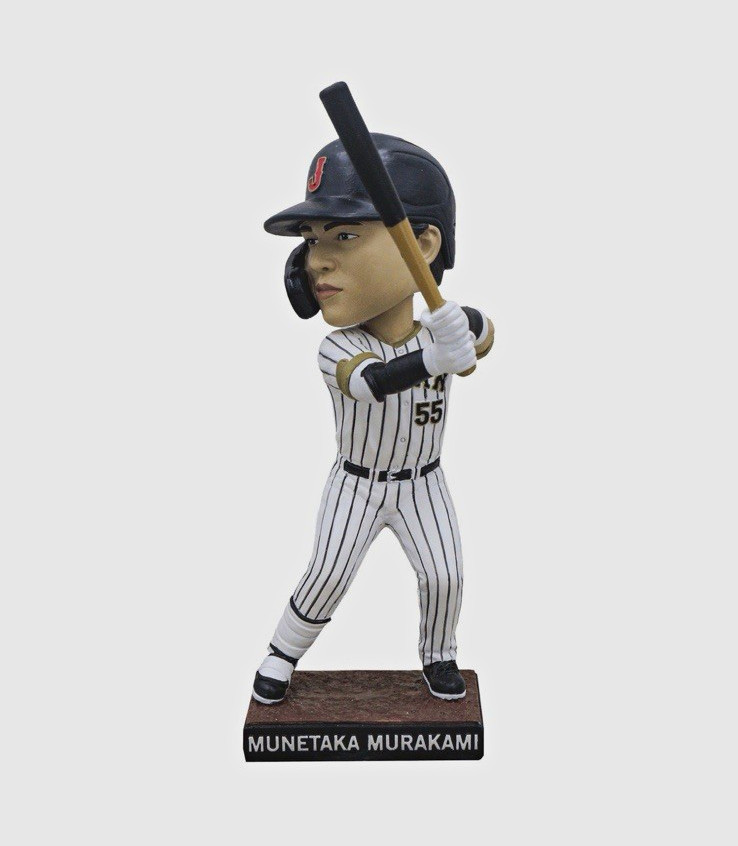 Munetaka Murakami 2026 World Baseball Classic Bobblehead Japan Uniform Munetaka Murakami 2026 World Baseball Classic Bobblehead Japan Uniform