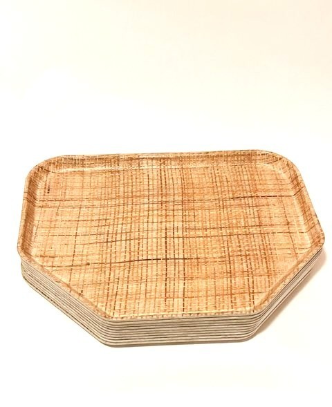 10 Vintage New Stock 1960's Camtray Cafeteria TV Party Snack Tray