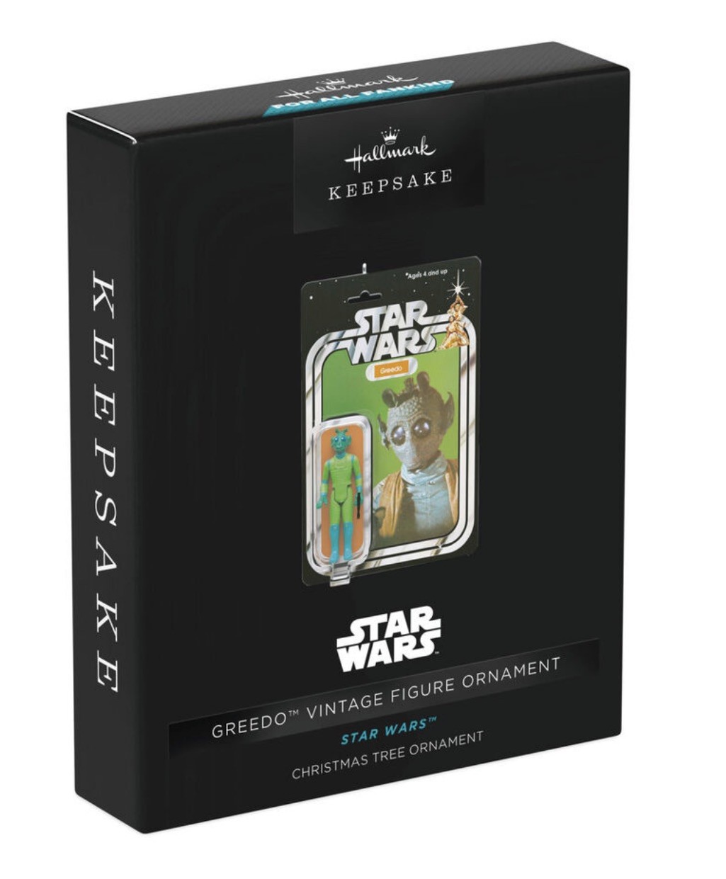 Hallmark Greedo Vintage Figure Star Wars Ornament 2026 NYCC PRESALE 1/5000 Hallmark Greedo Vintage Figure Star Wars Ornament 2026 NYCC PRESALE 1/5000