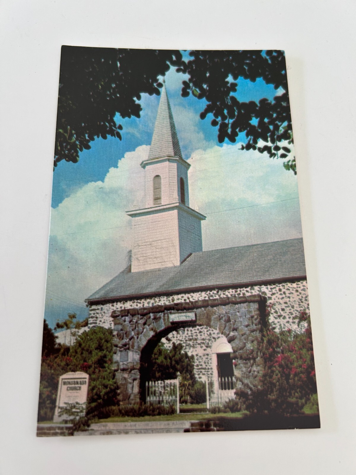 Mokuaikaua Church Congregational Oldest Church in Hawaii Postcard