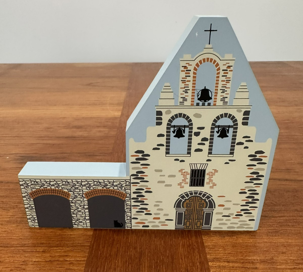 Cat\'s Meow Village 1996 Mission Espada San Antonio Texas Rare Custom Cat\'s Meow Village 1996 Mission Espada San Antonio Texas Rare Custom