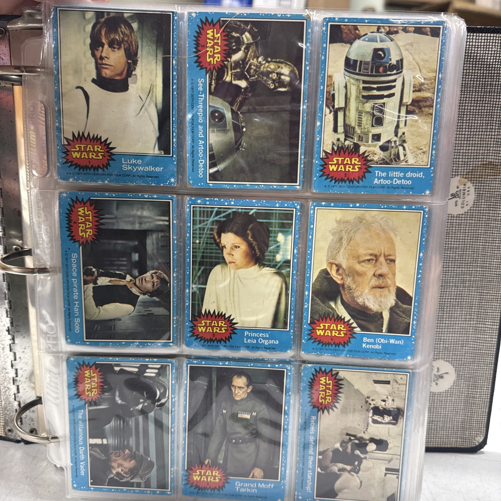 1977, 1980, 1983 Topps Stars Card 1977 Complete + Star Files +Empire Stikes Back 1977, 1980, 1983 Topps Stars Card 1977 Complete + Star Files +Empire Stikes Back