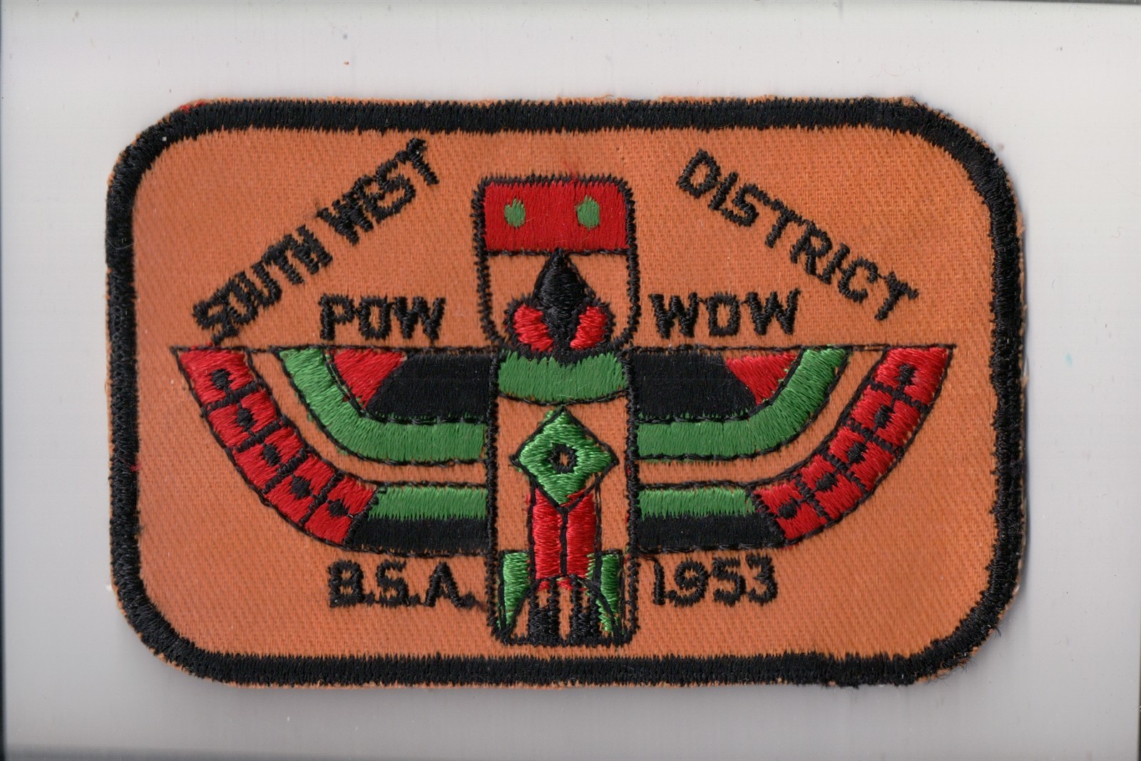 1953 South West District Pow Wow patch