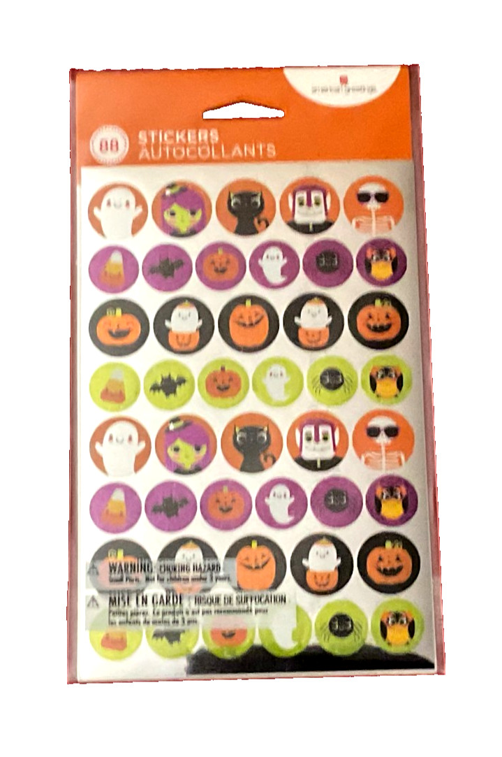 88 American Greetings Halloween Stickers/ Pumpkins, Ghosts, Black Cats, Spiders 88 American Greetings Halloween Stickers/ Pumpkins, Ghosts, Black Cats, Spiders