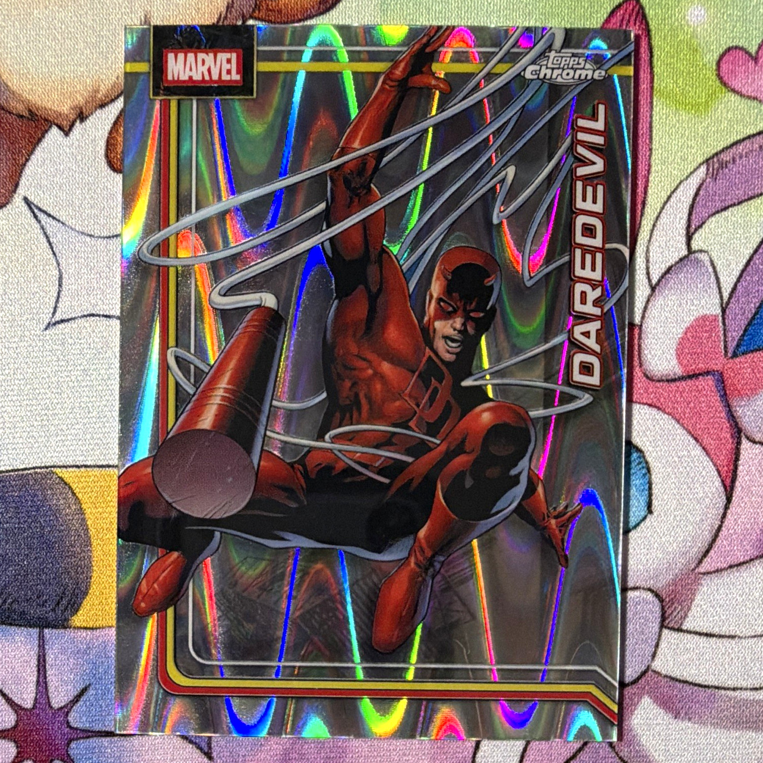 Topps 2022 Topps Chrome Marvel Daredevil Parallel/Variety Non-Sport #025 Topps 2022 Topps Chrome Marvel Daredevil Parallel/Variety Non-Sport #025