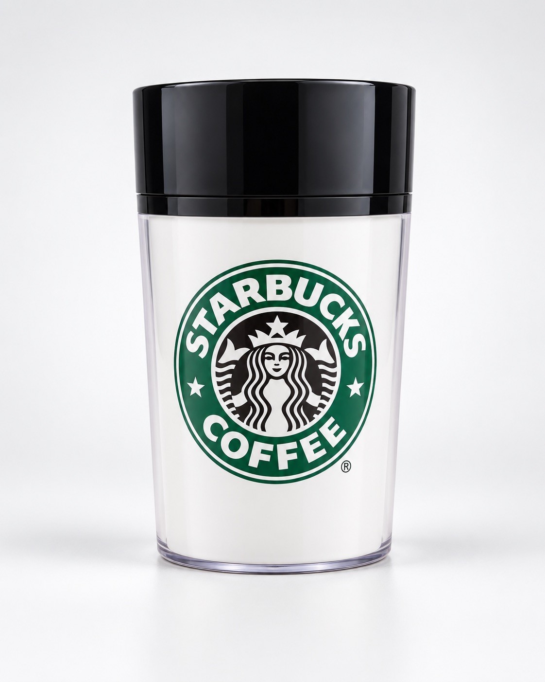 Rare Vintage Starbucks 8oz Travel Mug Thermo-Serv Tumbler Classic Logo gift 