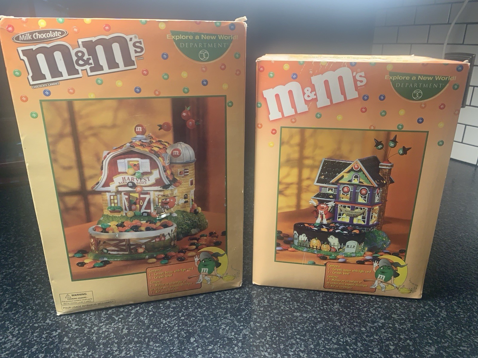 M & M Explore A New World - 2 item LOT - Collectible M & M Explore A New World - 2 item LOT - Collectible