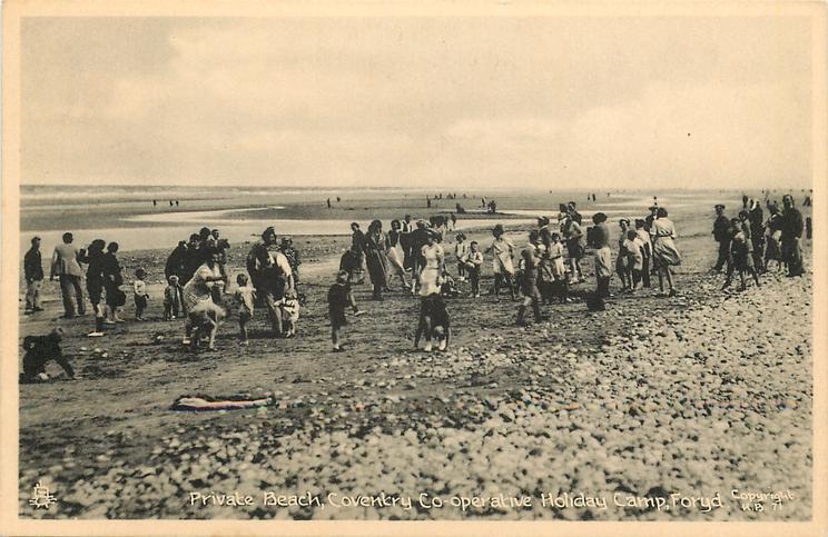 Kinmel Bay Foryd Wales View Of Private Beach OLD PHOTO