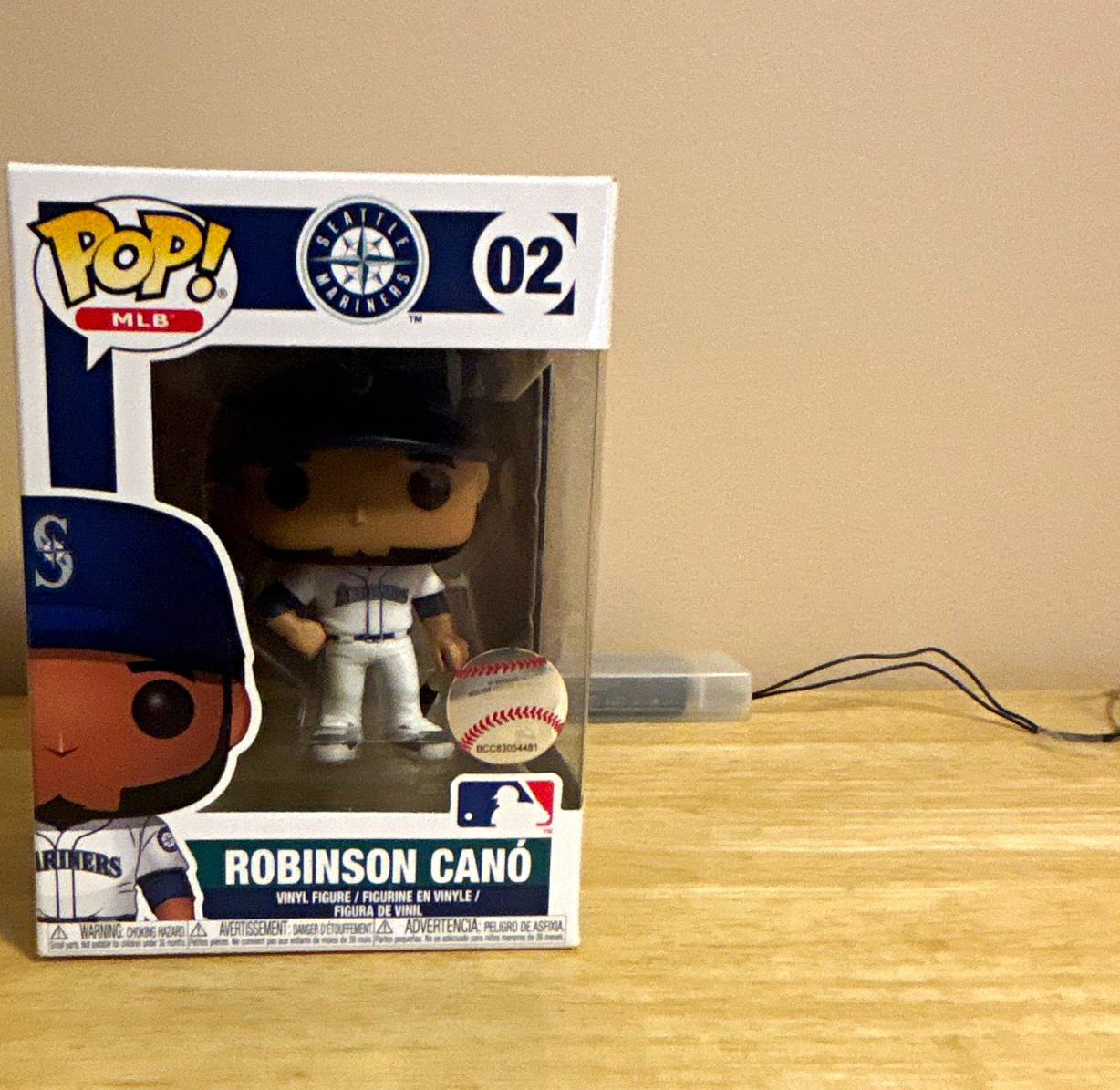 MLB Robinson Cano Seattle Mariners #02 Funk Pop Vinyl Figure w/ Protector MLB Robinson Cano Seattle Mariners #02 Funk Pop Vinyl Figure w/ Protector