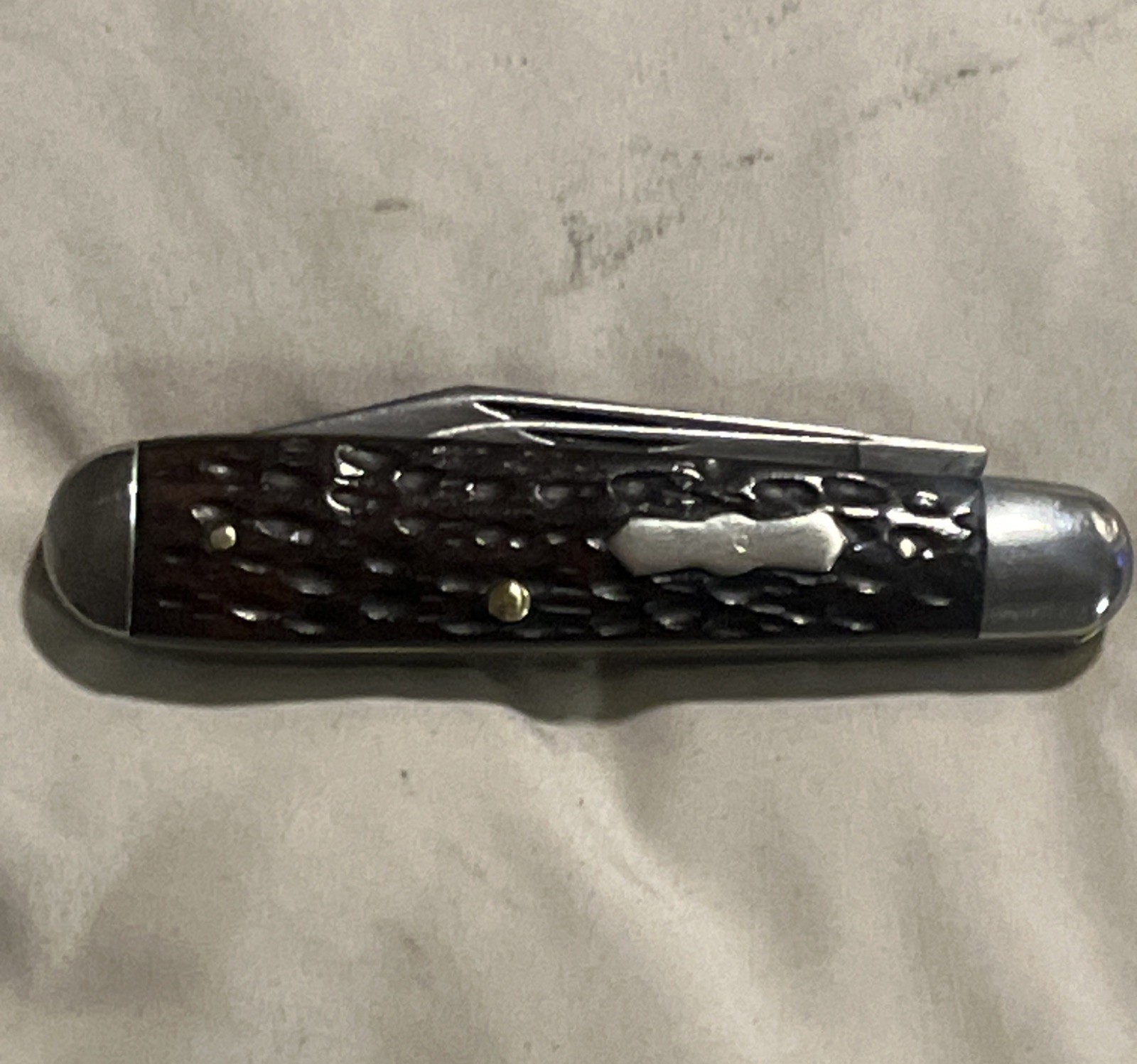 1920S Robeson ShurEdge 626636 Red Bone Swell end Jackknife No Cracks Great Snap 1920S Robeson ShurEdge 626636 Red Bone Swell end Jackknife No Cracks Great Snap