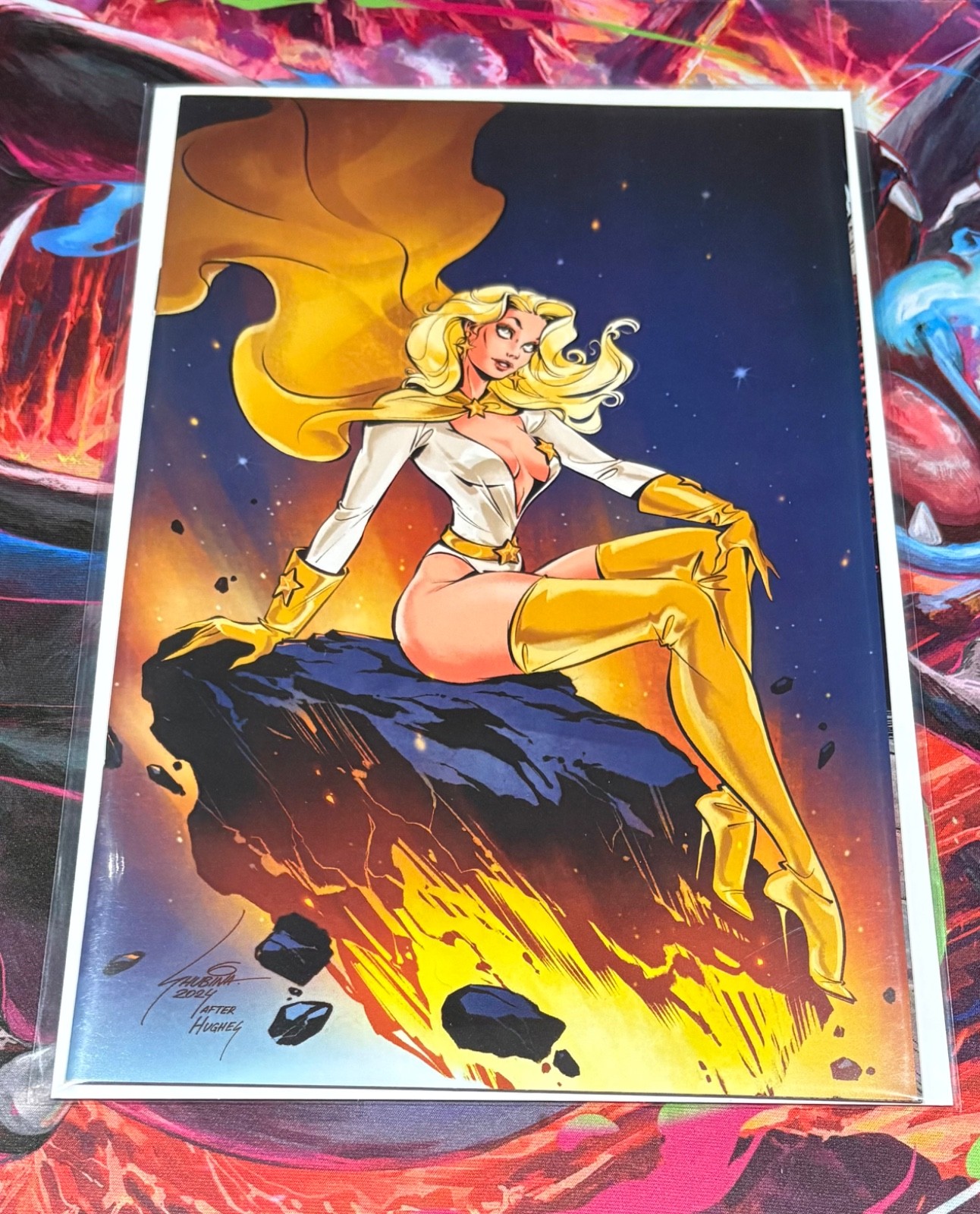 The Boys #1 Sveta Shubina Starlight Virgin Variant Dynamite Hot HOMELANDER NM The Boys #1 Sveta Shubina Starlight Virgin Variant Dynamite Hot HOMELANDER NM