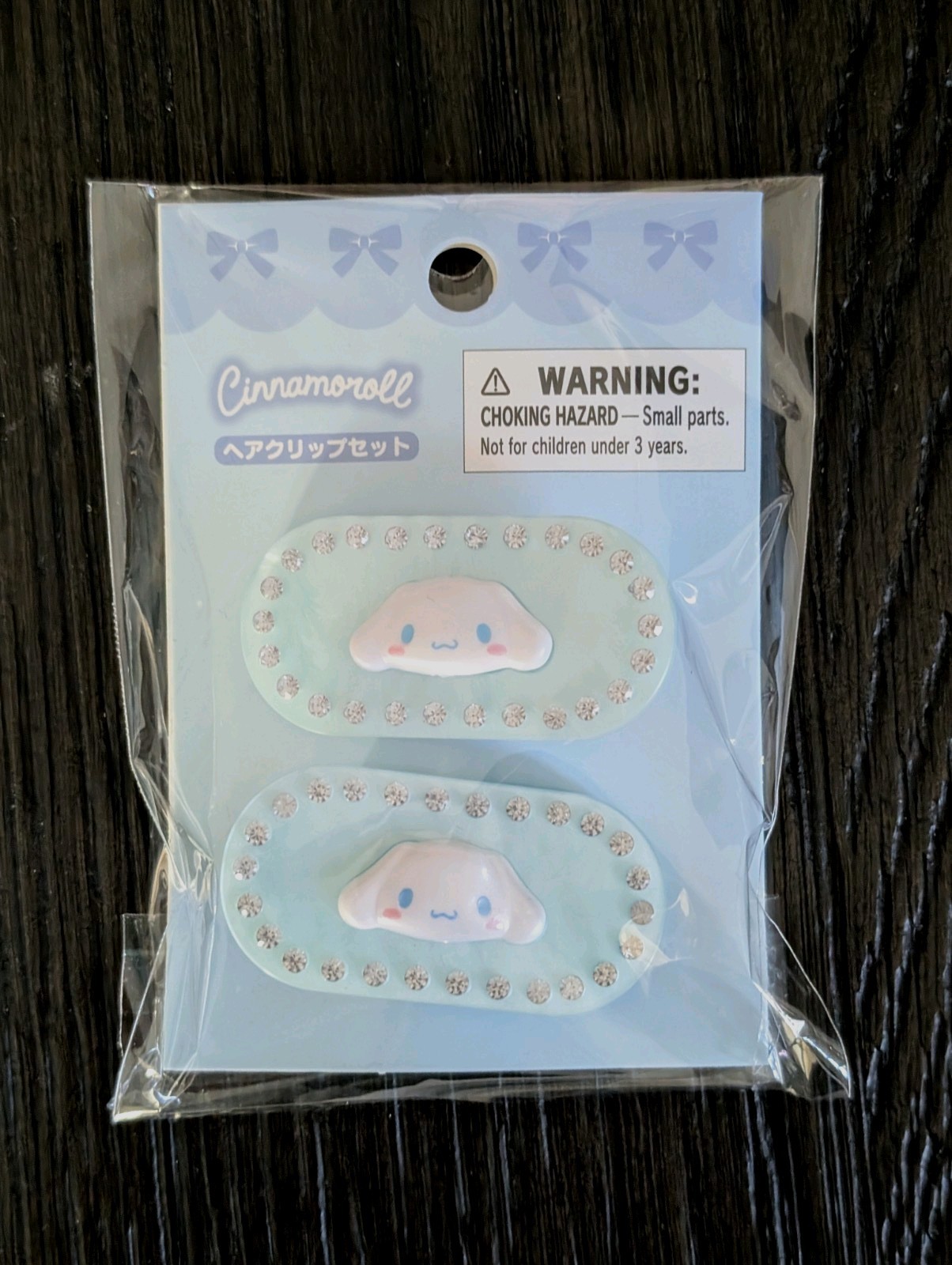 Official Sanrio Characters Cinnamoroll Hair Clip Set 2026 Summer JP LTD New Official Sanrio Characters Cinnamoroll Hair Clip Set 2026 Summer JP LTD New