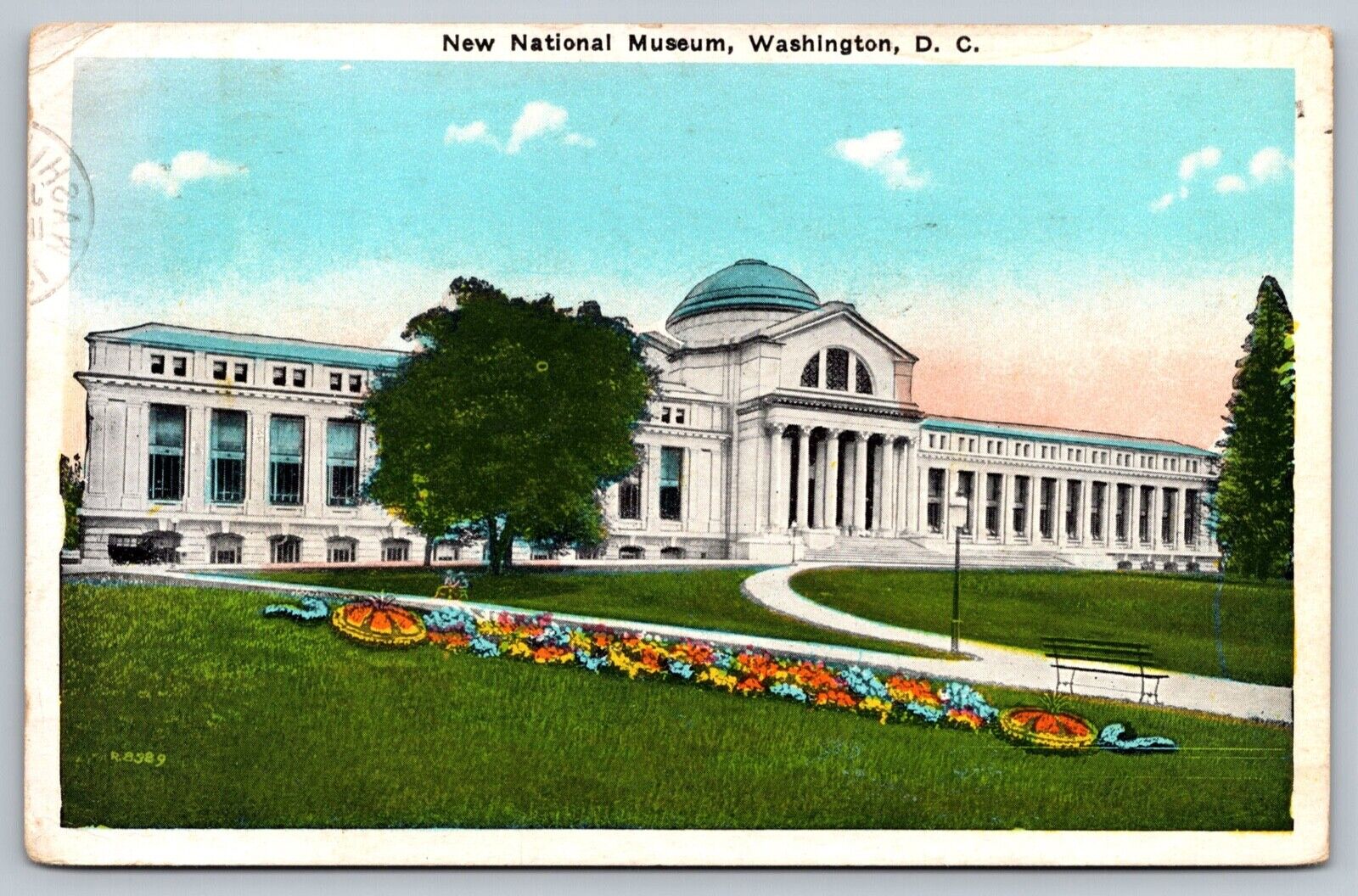 Postcard New National Museum Washington DC USA North America