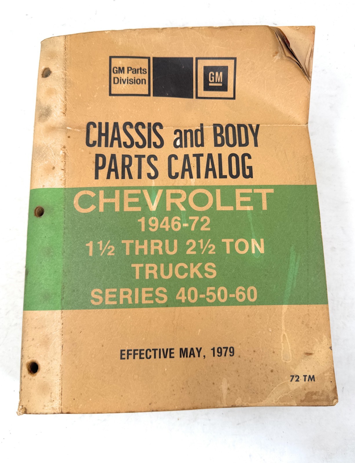 Original 1946 - 1972 Chevrolet Truck Chassis Body Parts Catalog Series 40 50 60 Original 1946 - 1972 Chevrolet Truck Chassis Body Parts Catalog Series 40 50 60