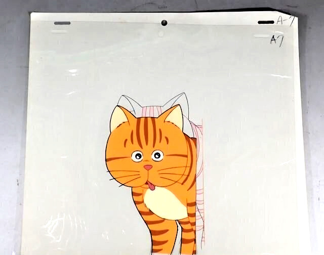 What's Michael? OVA Original Production Painting Cel Car Scene Vintage Rare 1988 What's Michael? OVA Original Production Painting Cel Car Scene Vintage Rare 1988