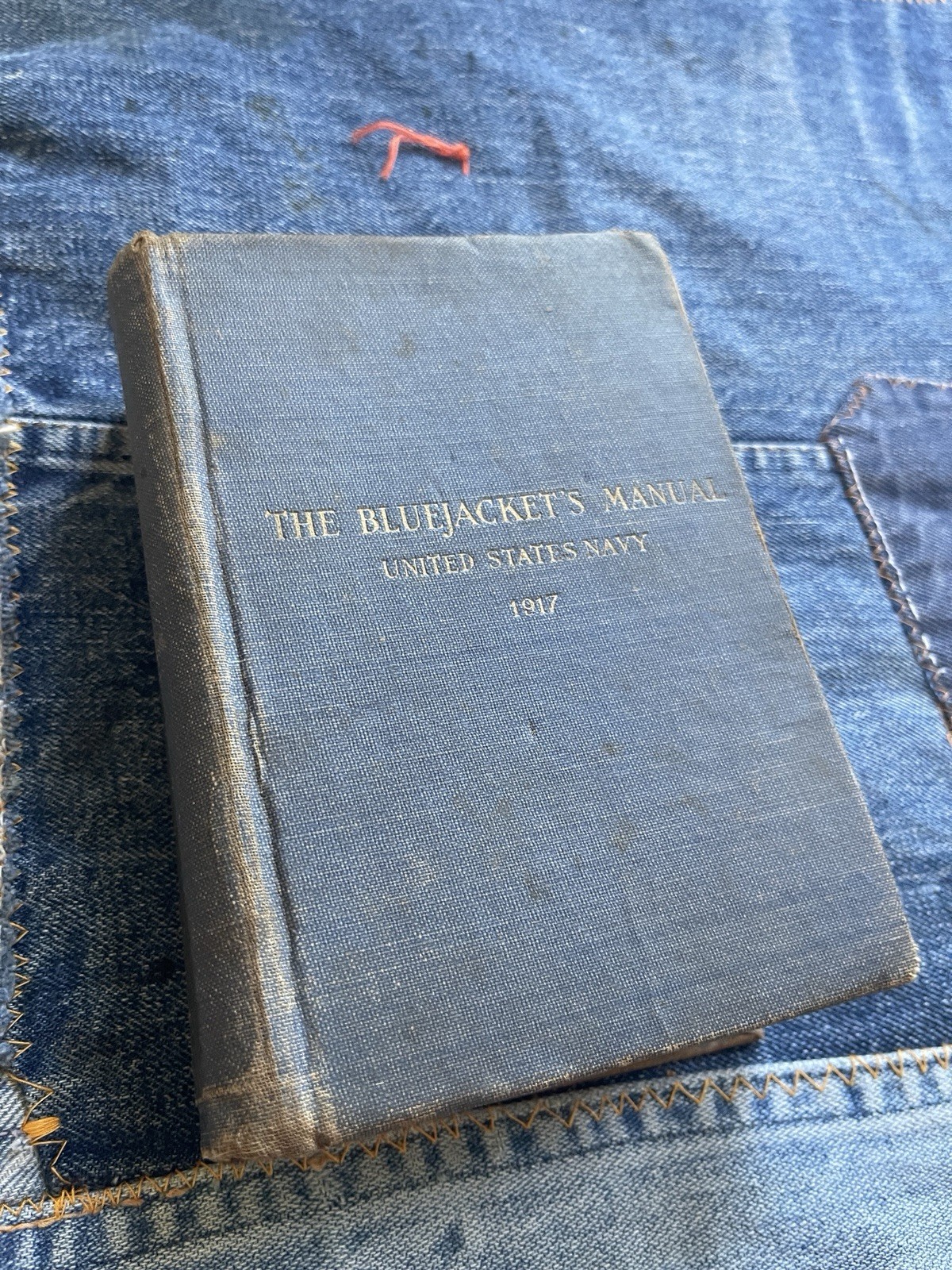 The Bluejacket's Manual 5th Edition U.S. Navy 1917 Vintage Military Book USN