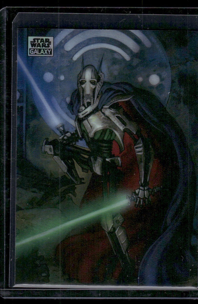 2025 Topps Chrome Star Wars Galaxy #12 General Grievous Refractor 2025 Topps Chrome Star Wars Galaxy #12 General Grievous Refractor
