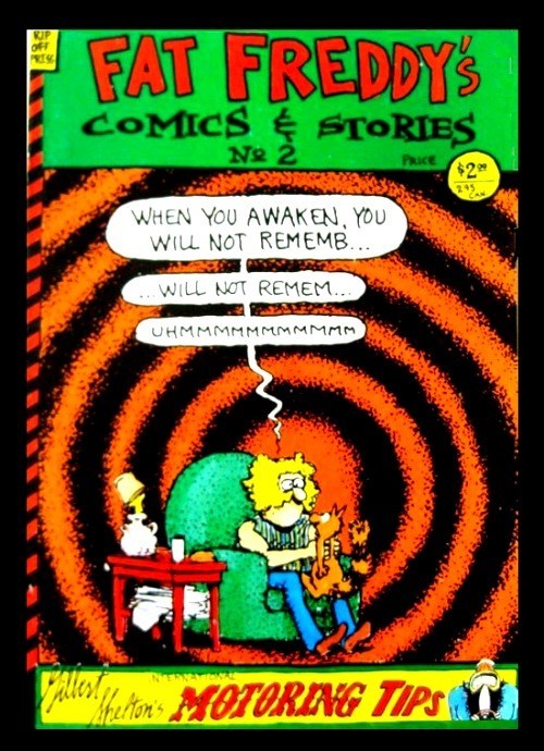 FAT FREDDY\'S COMICS & STORIES #2, 1983, 1ST PRINT, GILBERT SHELTON, RIP OFF PRES