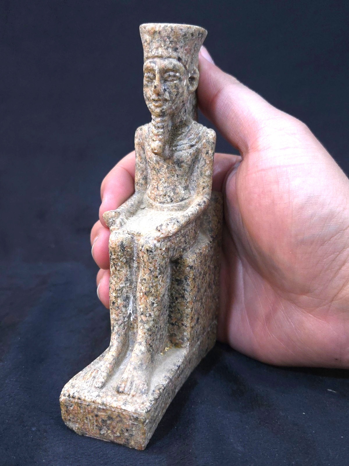 Authentic Ancient Egyptian Antiques Rare King Khufu Statue Authentic BC