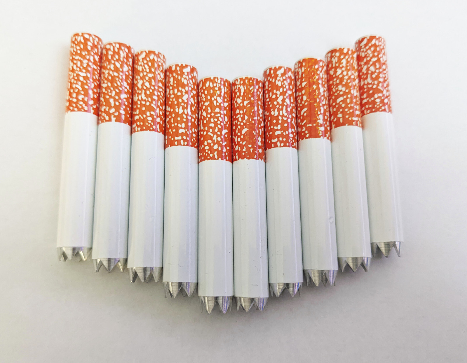 10x Metal Sawtooth One Hitter Dugout Pipe Cigarette Bat Small 55mm / 2.18 10x Metal Sawtooth One Hitter Dugout Pipe Cigarette Bat Small 55mm / 2.18