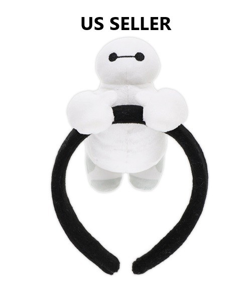 Japan Tokyo Disney Resort Baymax Plush Headband Ears Big Hero 6【US STOCK】 Japan Tokyo Disney Resort Baymax Plush Headband Ears Big Hero 6【US STOCK】