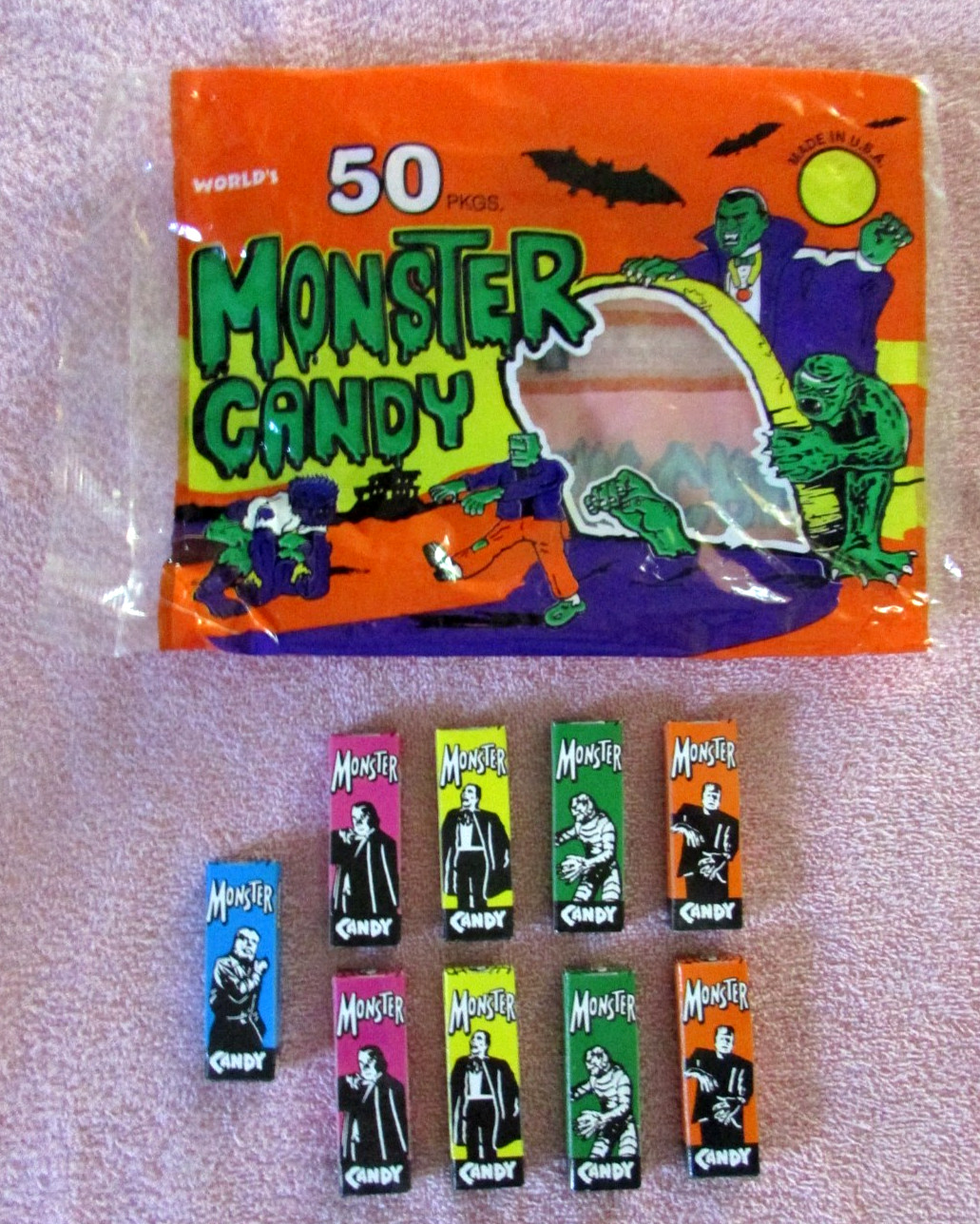 9 Vtg Universal Monsters Candy Boxes Expired Unopened Lot w/ Original Bag HTF 9 Vtg Universal Monsters Candy Boxes Expired Unopened Lot w/ Original Bag HTF