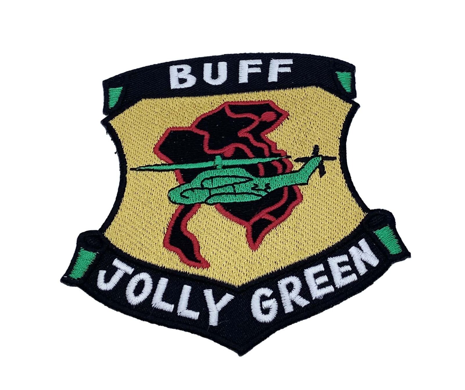 Jolly Green Buff Patch –  Plastic Backing