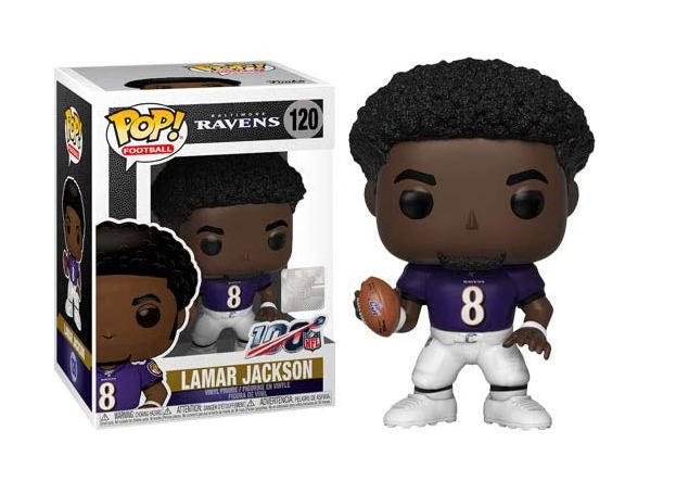 Funko Pop NFL: Lamar Jackson (Ravens) #120 *Mint*