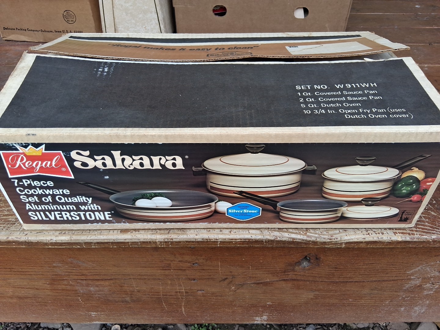 Vintage Regal Sahara 7 Pc Cookware Vintage Regal Sahara 7 Pc Cookware