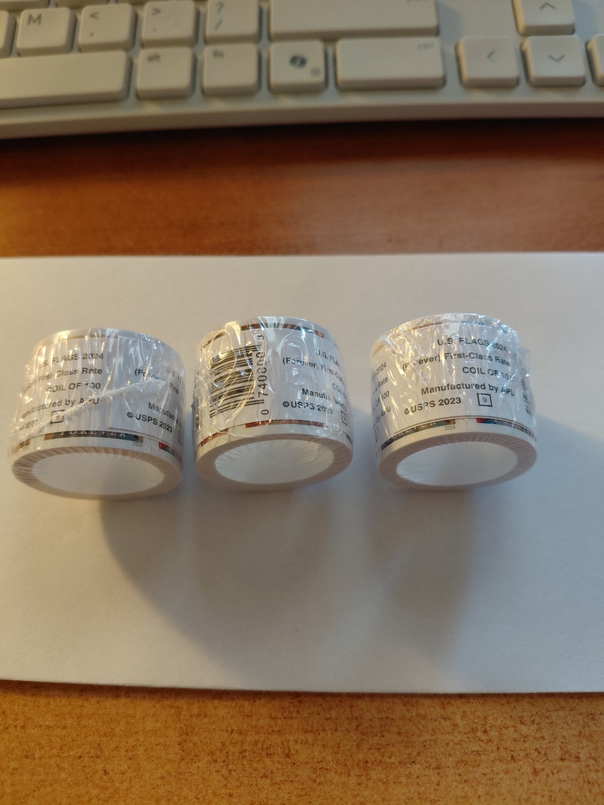 Stamp Roll 3 rolls - 25%