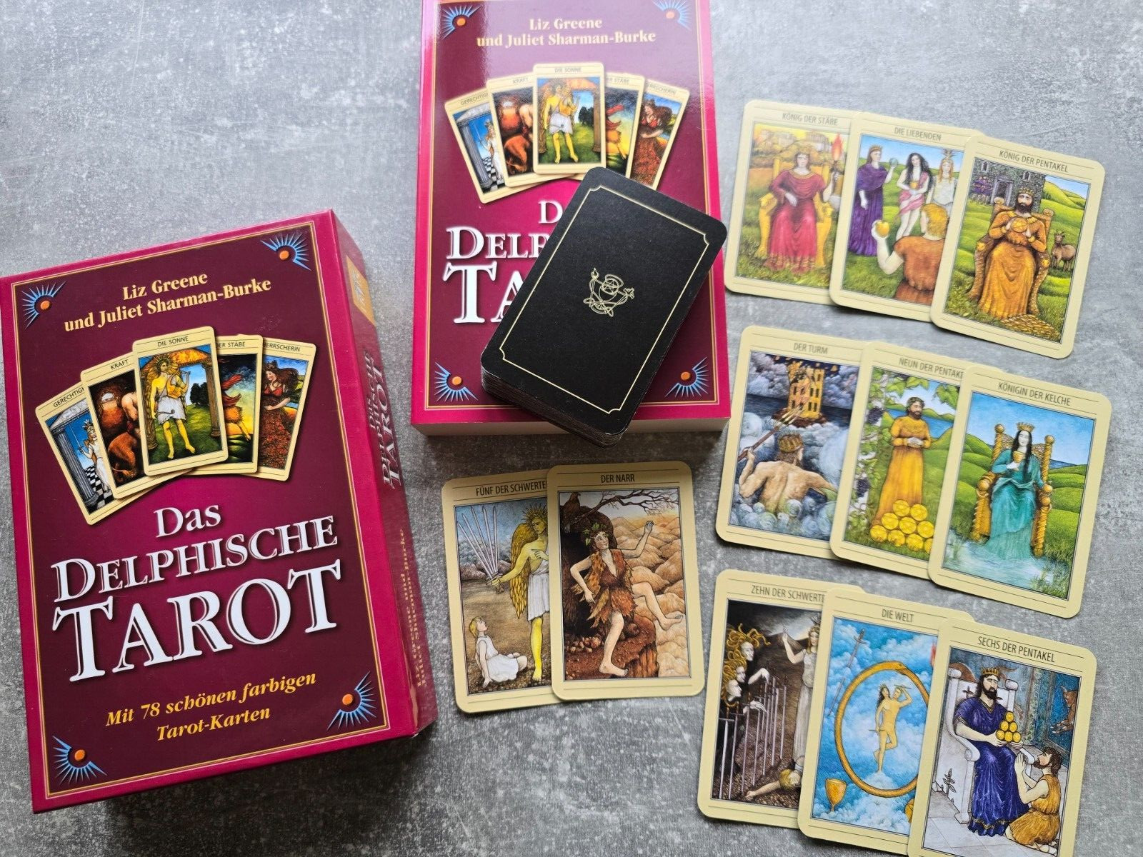 The Delphic Tarot ~ Fortune Telling Cards ~ Oracle Cards ~ 78 Cards ~ Liz Greene The Delphic Tarot ~ Fortune Telling Cards ~ Oracle Cards ~ 78 Cards ~ Liz Greene