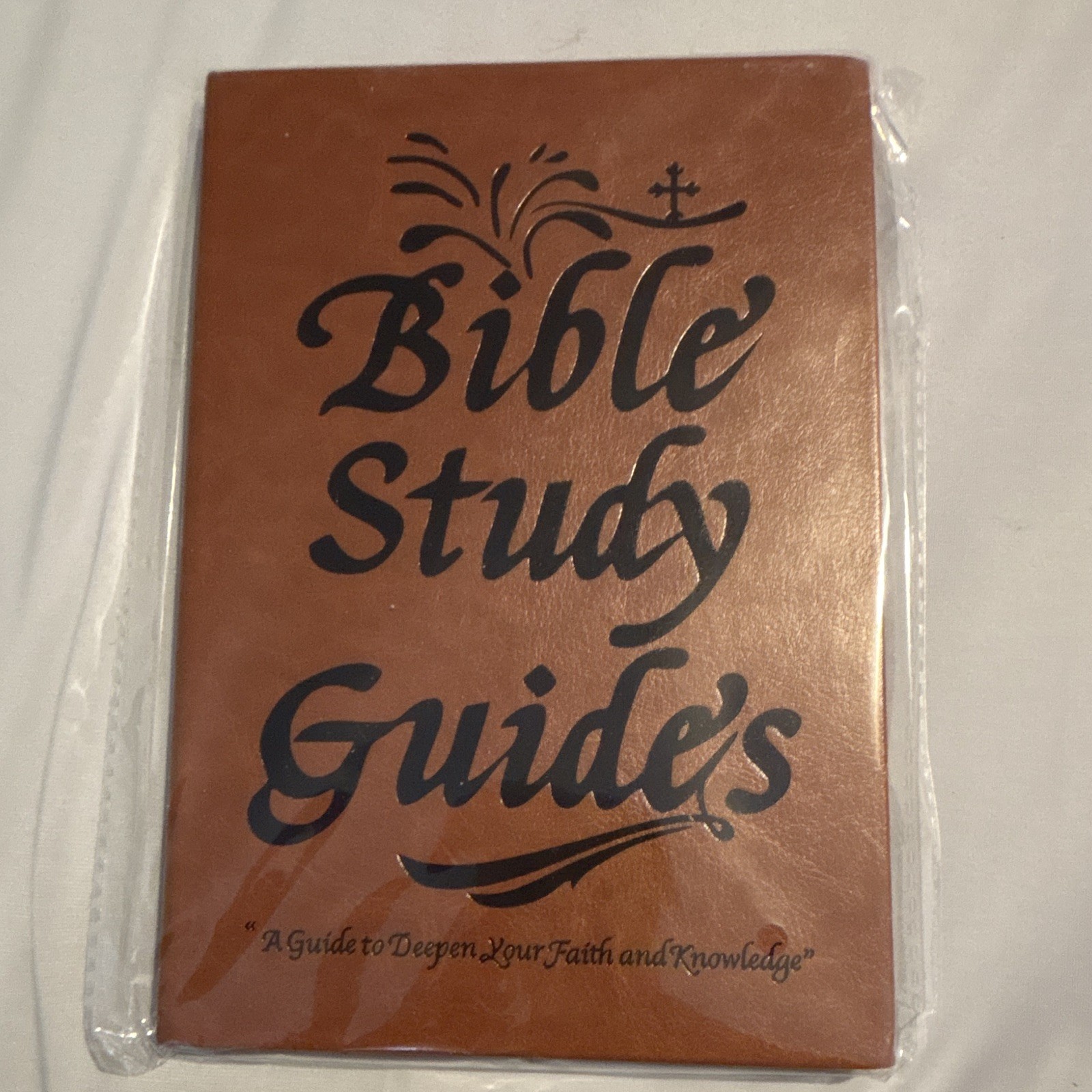 Bible Study Guide Brown Cover Booklet Christian Christianity Bible Study Guide Brown Cover Booklet Christian Christianity