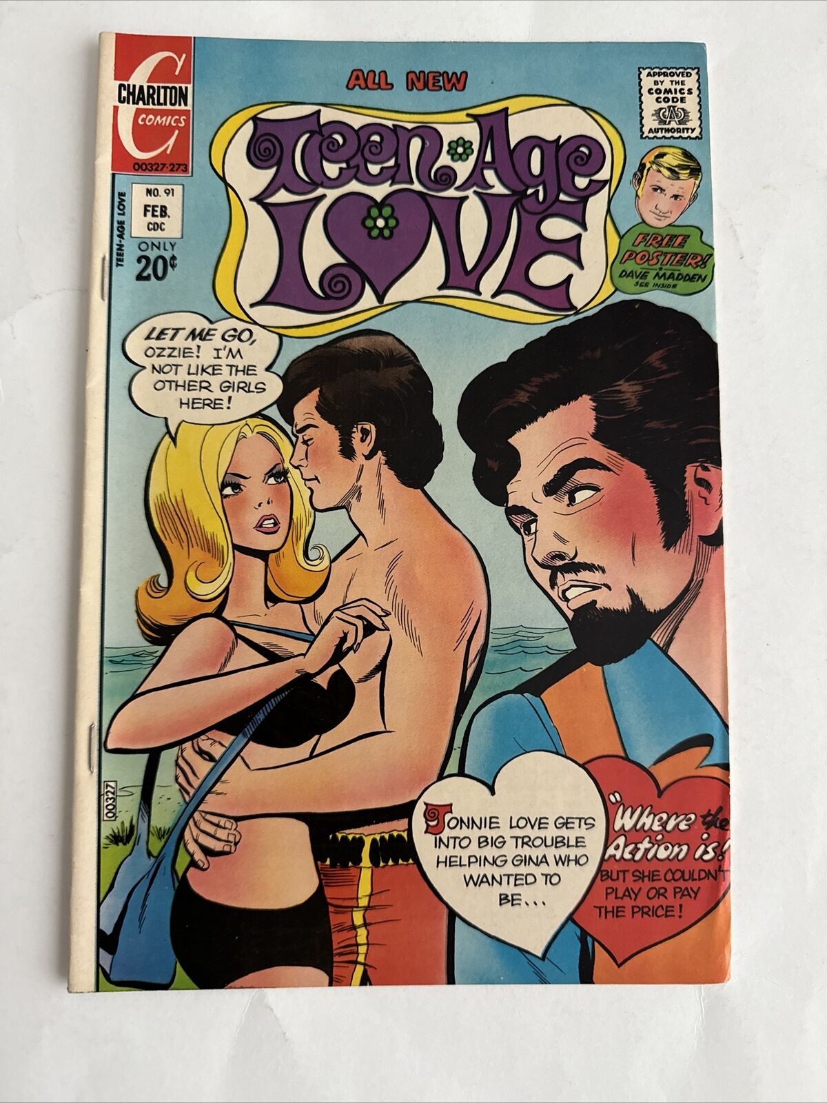 Teen-Age Love 91 Charlton Comics