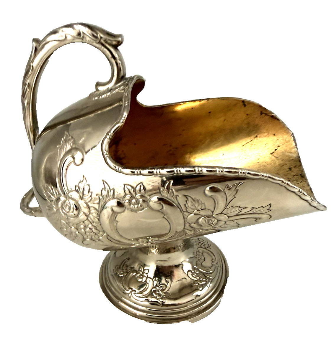 Ornate Antique Victorian Raimond Silverplate Sugar Scuttle for REPURPOSE Ornate Antique Victorian Raimond Silverplate Sugar Scuttle for REPURPOSE