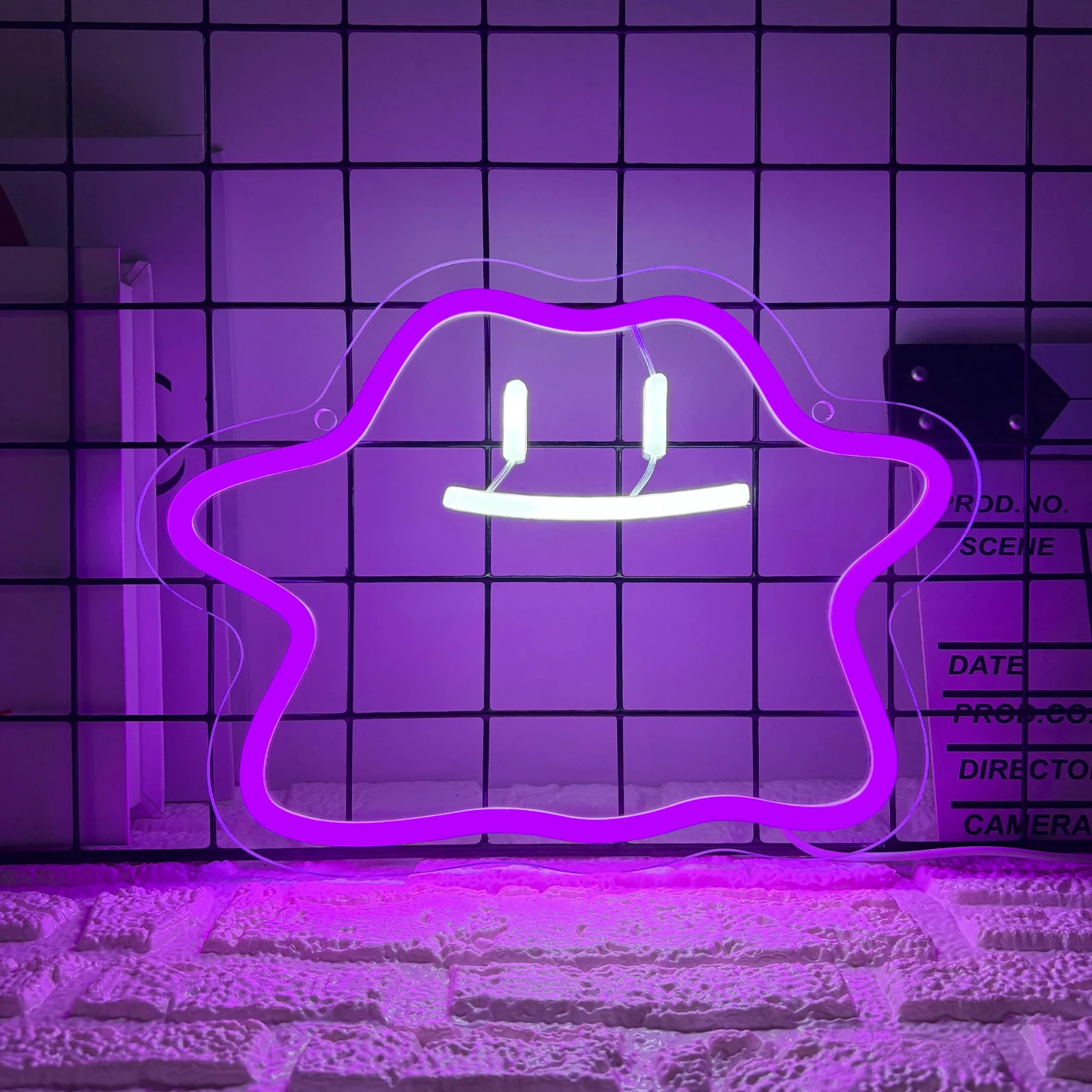 POKÉMON Ditto LED Neon Sign - Night Light & Wall Decor 30 x 22cm