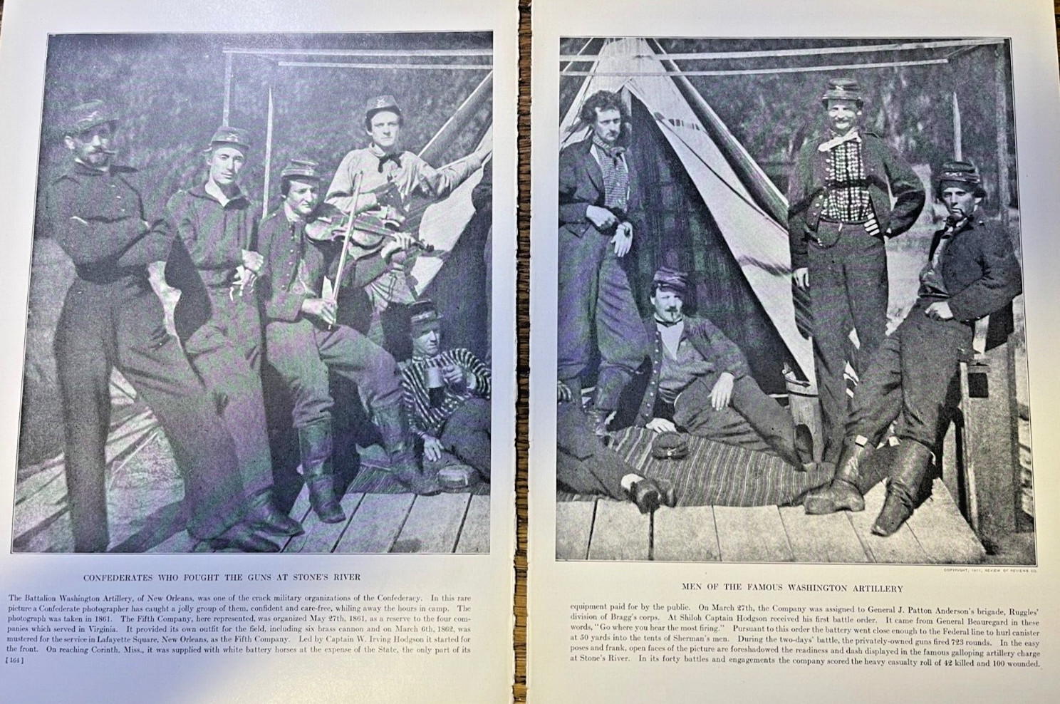 1912 Vintage Illustration Washington Artillery of New Orleans Confederate Army 1912 Vintage Illustration Washington Artillery of New Orleans Confederate Army