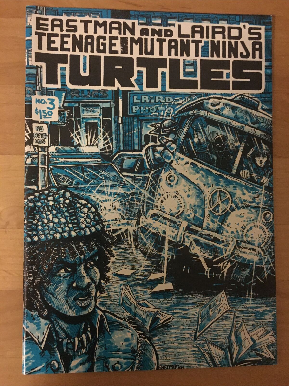 Teenage Mutant Ninja Turtle # 3 comic unbelievably good condition