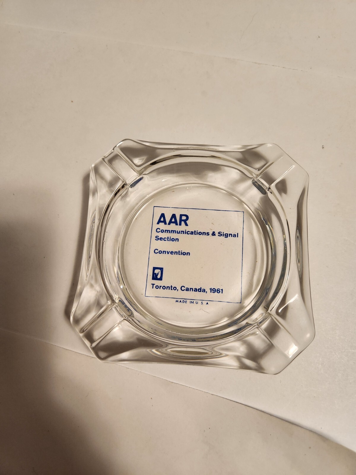 Vintage A.A.R. Signal Convention 1961 Toronto, Canada Railroad Glass USA Vintage A.A.R. Signal Convention 1961 Toronto, Canada Railroad Glass USA